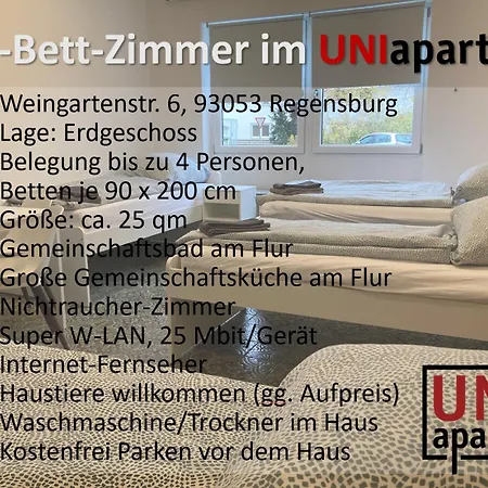 Aparthotel Uniaparts Regensburg
